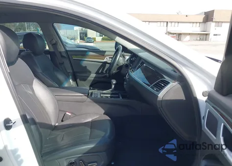 2018 Genesis G80 3.8 z USA, uszkodzony, nr VIN KMHGN4JE6JU231329